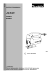 Makita 4300BA Instruction manual