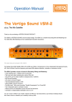 Vertigo Sound VSM-2 Specifications
