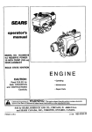 Craftsman 143.994011 Operator`s manual