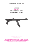 Caliber Rdab IO Instruction manual