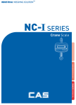 NC-1 User Manual - Sensortronic Scales