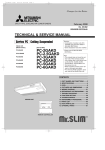 Mitsubishi Mr.Slim PCH-GAK Service manual