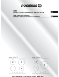 ROSIERES RBI6475T Specifications