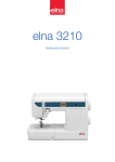 ELNA 3230 Instruction manual
