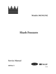 Sharp R-342D Service manual
