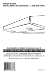 Venmar ROV15 User manual