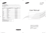 Samsung LN40E550F7F User manual