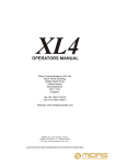 Midas XL401 Specifications