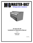 Master Bilt GT-40 Service manual