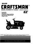 Craftsman EZ3 917.256522 Owner`s manual