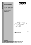 Makita 9069S Instruction manual