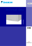 Daikin EBHQ011AA6W1 Technical data
