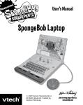 VTech 80-102900 - SpongeBob Laptop User`s manual