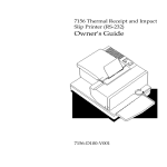 Axiohm 7156 Specifications