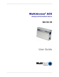 Multitech MA100-1M User guide