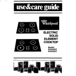 Whirlpool RC8430XT Use & care guide
