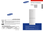 Samsung RL26DC Series Instruction manual