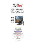 Q-See QT17D324SC User`s manual