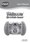 VTech Kidizoom Spin & Learn Camera User`s manual