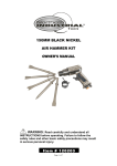 Craftsman AIR HAMMER 875.19119 Owner`s manual
