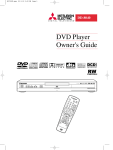 Mitsubishi DD-8040 Operating instructions