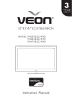 Veon VN3278LCD-FHD Instruction manual