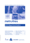 metrofires ECO Mega Smart Installation manual