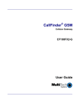 Multitech CF100FX2-G User guide