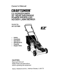Craftsman 917.377520 Owner`s manual