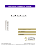 Delta Tau 5xx-603869-xUxx Specifications