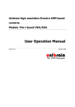 Unibrain 780 Instruction manual