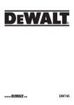 DeWalt DW745 Technical data