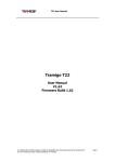 Electro-Voice T22 User manual