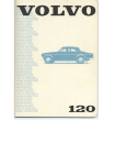 Volvo 120 Operating instructions