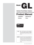 Williamson-Thermoflo w 80 Product manual