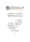 VisionxIP VxIP 9612 User`s manual