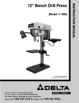 Delta 11-990 Instruction manual