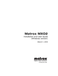 Matrox MXO2 User guide