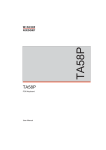 Microsoft POS Keyboard TA61 User manual