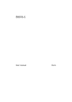 AEG Electrolux B9978-5 User manual