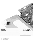 Bosch SPE5ES55UC/07 Operating instructions