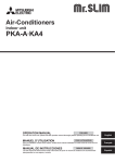 Mitsubishi Electric PKA-A.HA4 Specifications