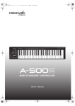 Roland A-500S Owner`s manual