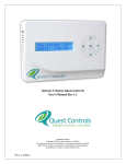 Quest Controls BACnet T-Stat Specifications