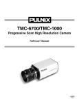 Pulnix TMC-1000 Series Instruction manual