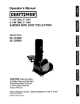 Craftsman 351.225930 Operator`s manual