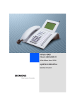 Siemens optiPoint 600 office Operating instructions