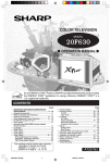 Sharp 20F630 Specifications