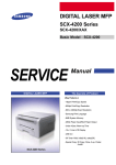 Samsung SCX-4200R Service manual