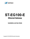 Setech ST-EG100-E User guide